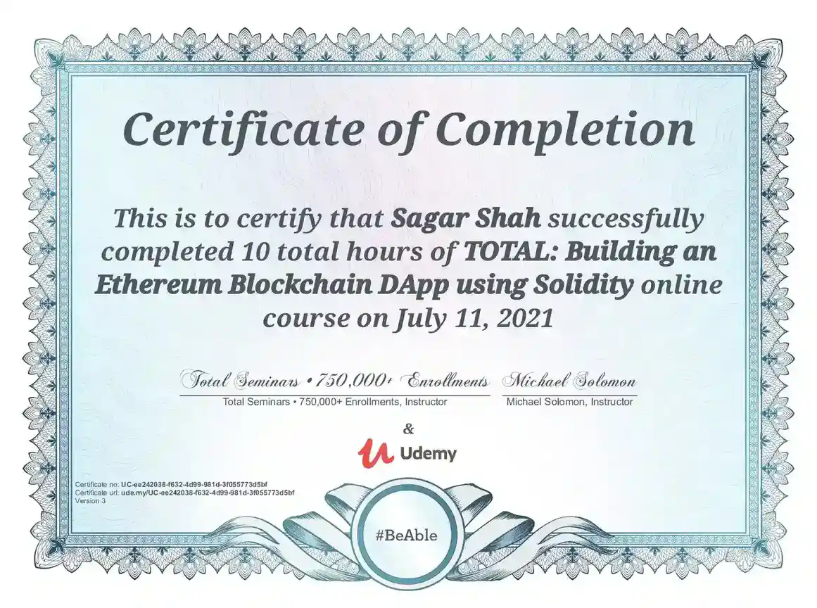 Building An Ethereum Blockchain DApp Using Solidity